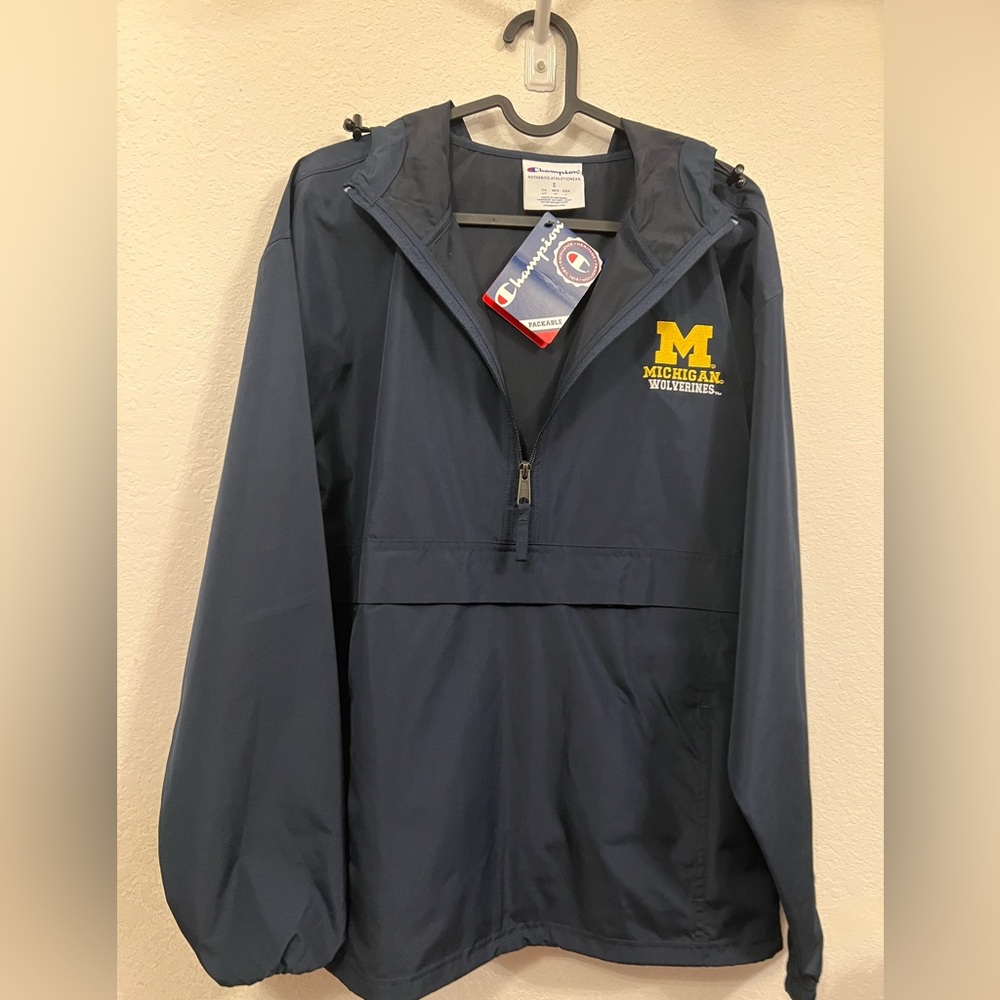 Champion Navy Packable Jacket